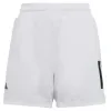 Short Adidas Club 3 Stripes Blanco Junior
