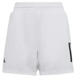 Short Adidas Club 3 Stripes Blanco Junior