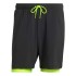 Short Adidas Club Negro Lucid Limon