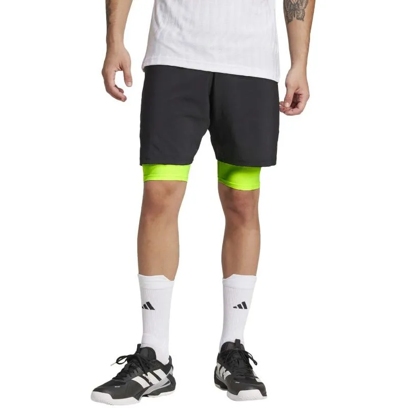 Kurz Adidas Club Negro Lucid Limon