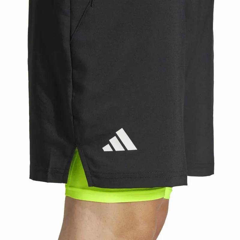 Kurz Adidas Club Negro Lucid Limon