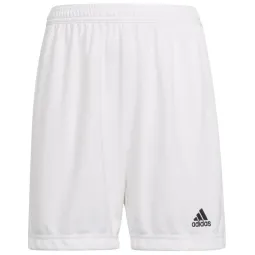 Adidas Entrada 22 White Junior Shorts