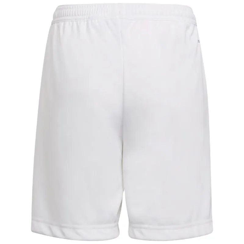 Adidas Entrada 22 White Junior Shorts