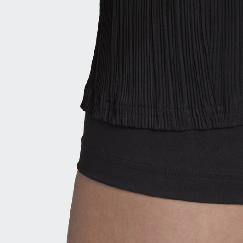 Short Adidas Plisse Heat Ready Negro - Barata Oferta Outlet