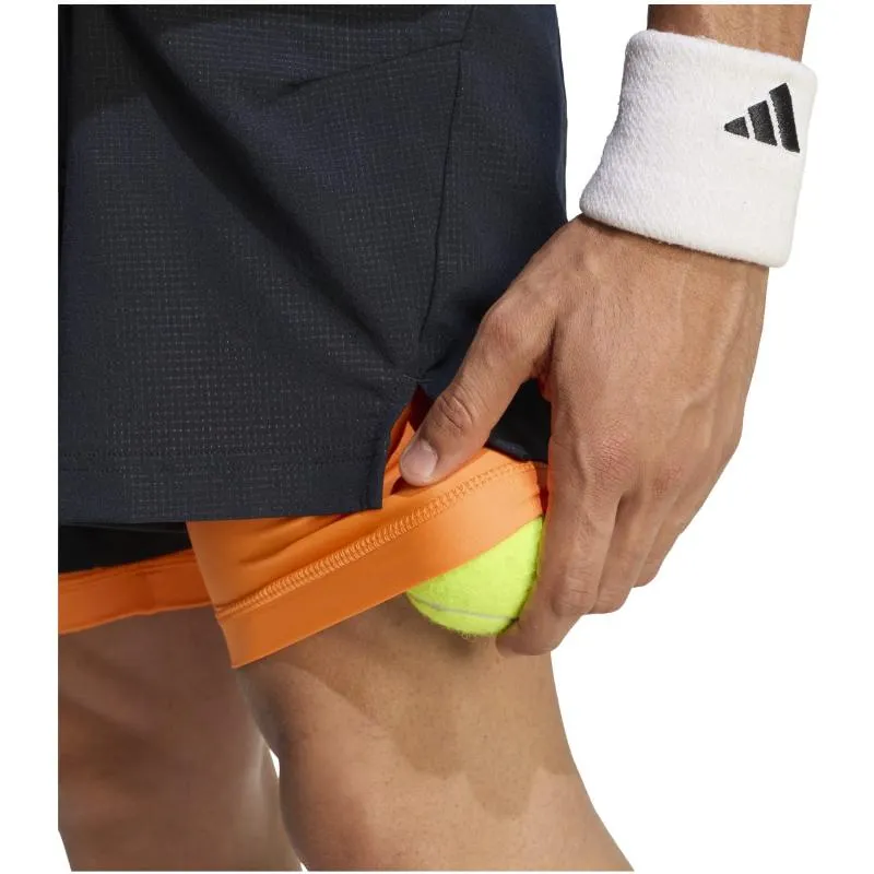 Short Adidas Set Negro Naranja