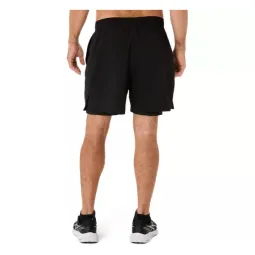 Short Asics Core 2N1 7IN Negro Performance