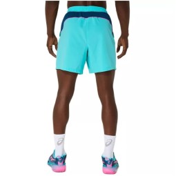 Short Asics Padel Court 7IN Azul Aqua