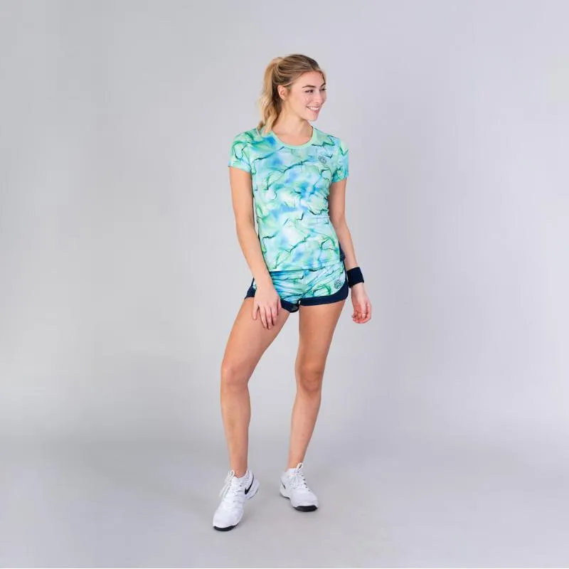 Short Bidi Badu Chidera Verde Blu Scuro Donna