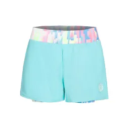 Short Bidi Badu Good Melbourne Printed 2In1 Aqua Mix