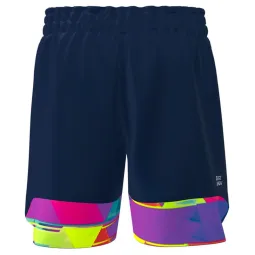 Short Bidi Badu Kaleido 7Inch Azul Oscuro Mix
