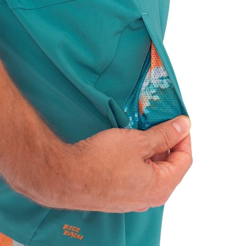 Short Bidi Badu Melbourne 7Inch Petroleo Naranja
