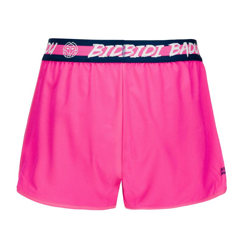 Short Bidi Badu Raven Rosa Azul Oscuro Mujer - Barata Oferta Outlet