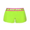 Short Bidi Badu Tiida Verde Neon Rosa Mulher