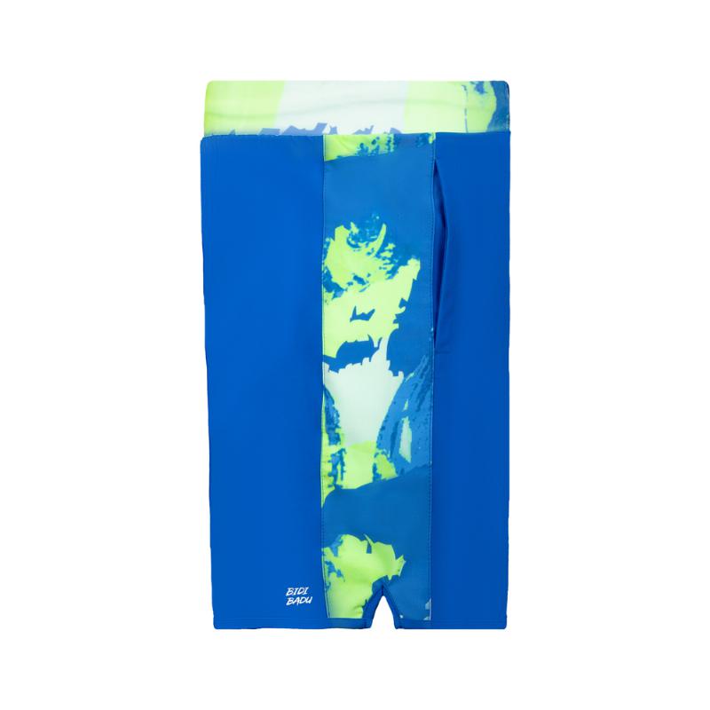 Short Bidi Badu Tulu Azul Verde Neon - Barata Oferta Outlet