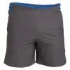 Short Black Crown Rodas Azul Gris