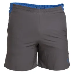 Short Black Crown Rodas Azul Gris