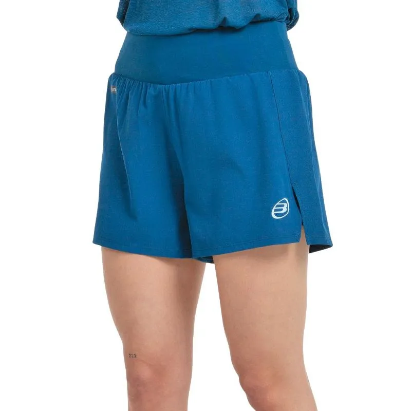Short Bullpadel Dictio Azul Tinta Mujer