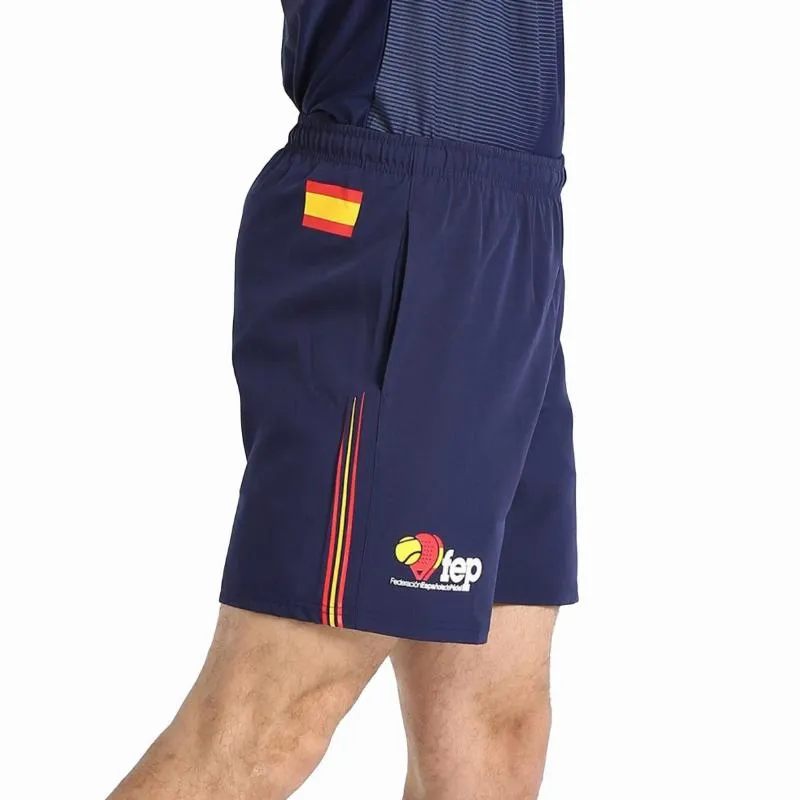 Bullpadel FEP Flege Marineblaue Shorts
