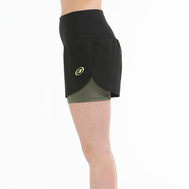 Short Bullpadel Jonio Negro Mujer - Barata Oferta Outlet