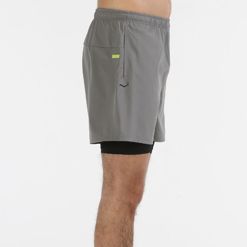 Short Bullpadel Lipes Gris Medio - Barata Oferta Outlet
