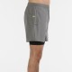 Short Bullpadel Lipes Gris Medio - Barata Oferta Outlet