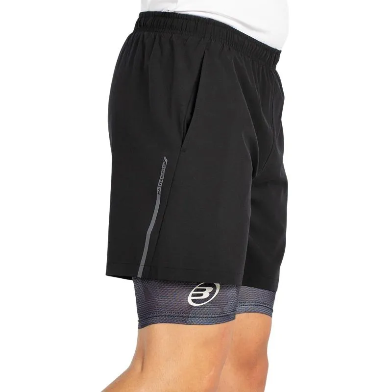 Pantaloncini Bullpadel Manzan neri