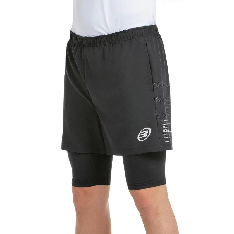 Bullpadel Meta Shorts in Schwarz