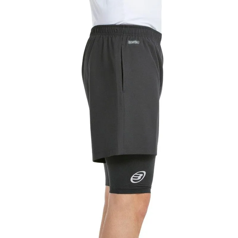 Bullpadel Meta Shorts in Schwarz