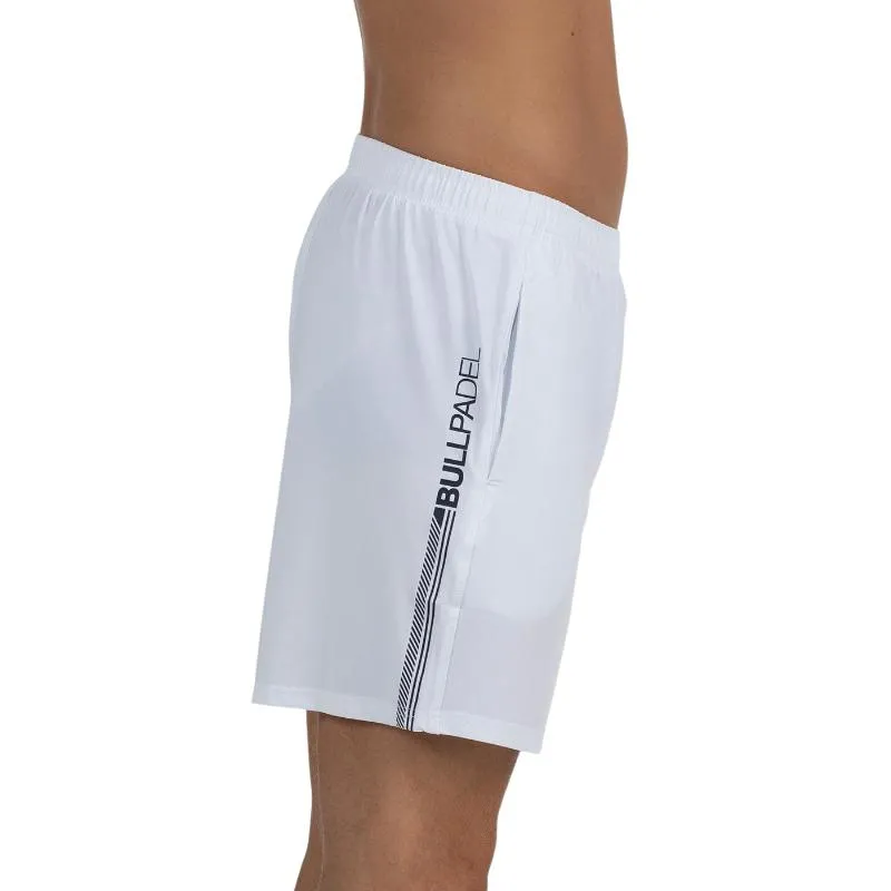 Bullpadel Performance Shorts in WeiÃ