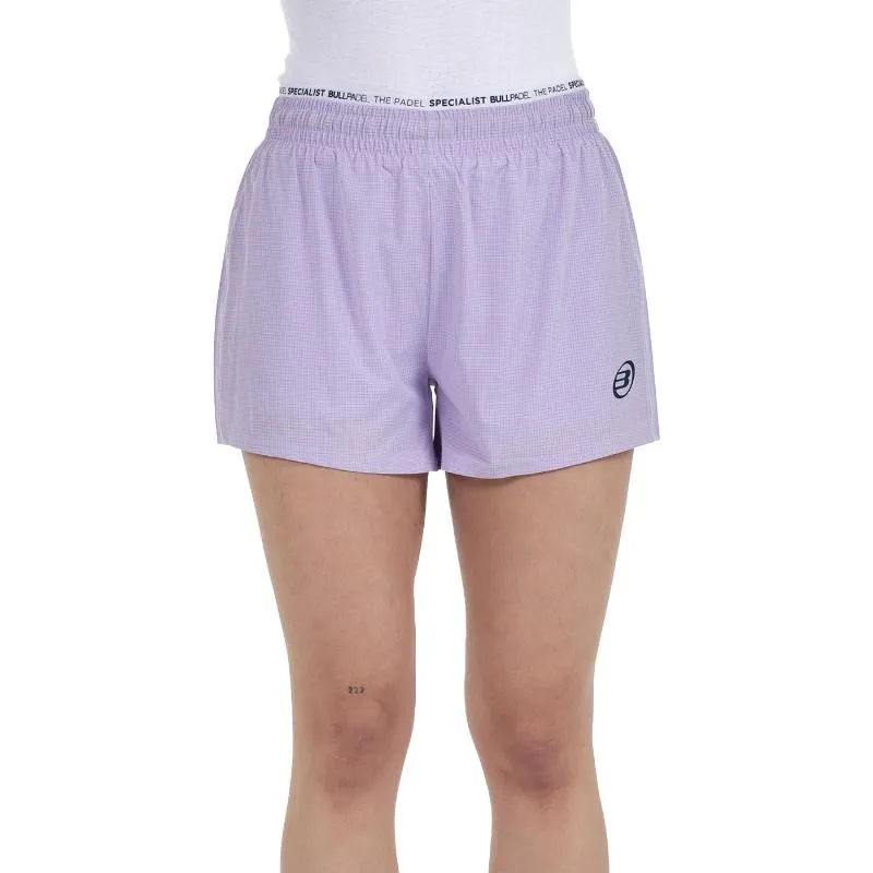 Short Bullpadel Pinolu Lila Mujer