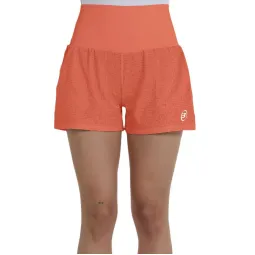 Pantaloncini da donna Bullpadel Pol Grapefruit