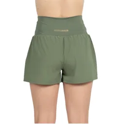 Short Bullpadel Premier Padel Pitan Kaki Mujer