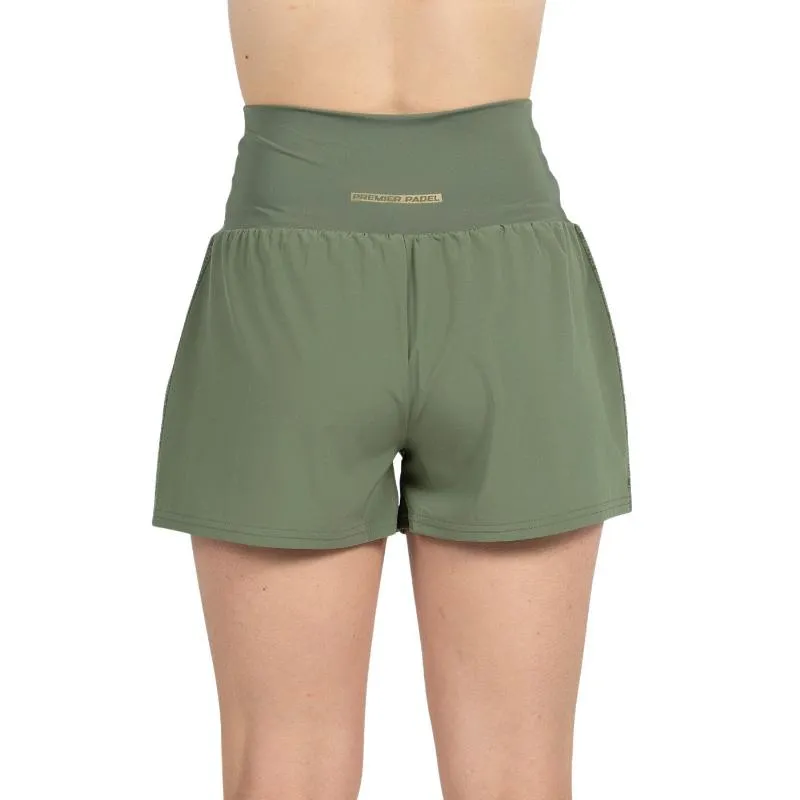 Short Bullpadel Premier Padel Pitan Kaki Mujer