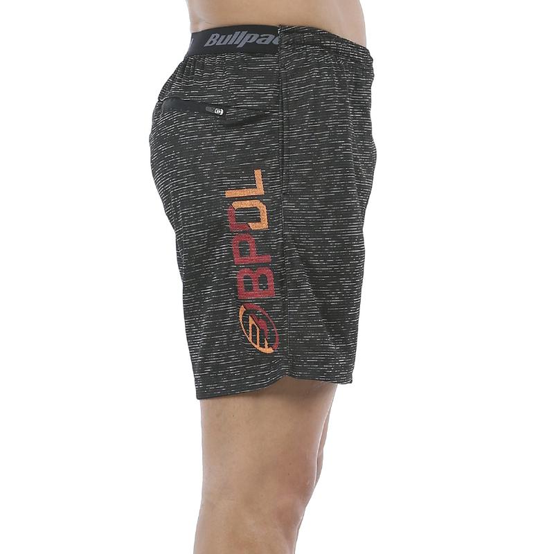 Short Bullpadel Relir Negro Bicolor - Barata Oferta Outlet