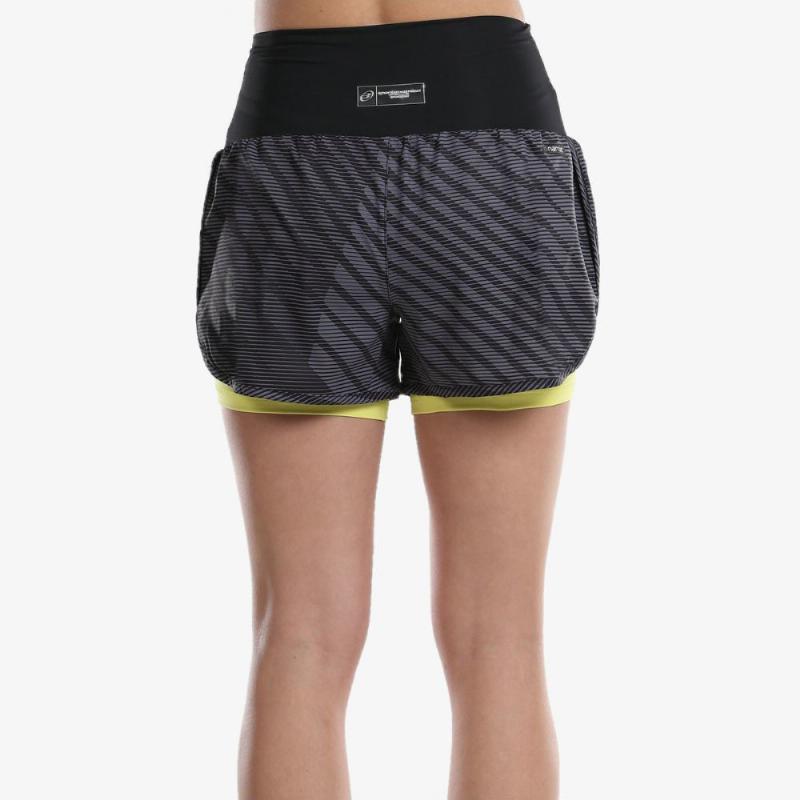 Short Bullpadel WPT Lonja Negro Mujer - Barata Oferta Outlet