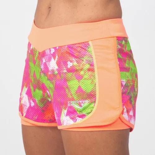 Short Cartri Colmy Orange Pink Grun Junior