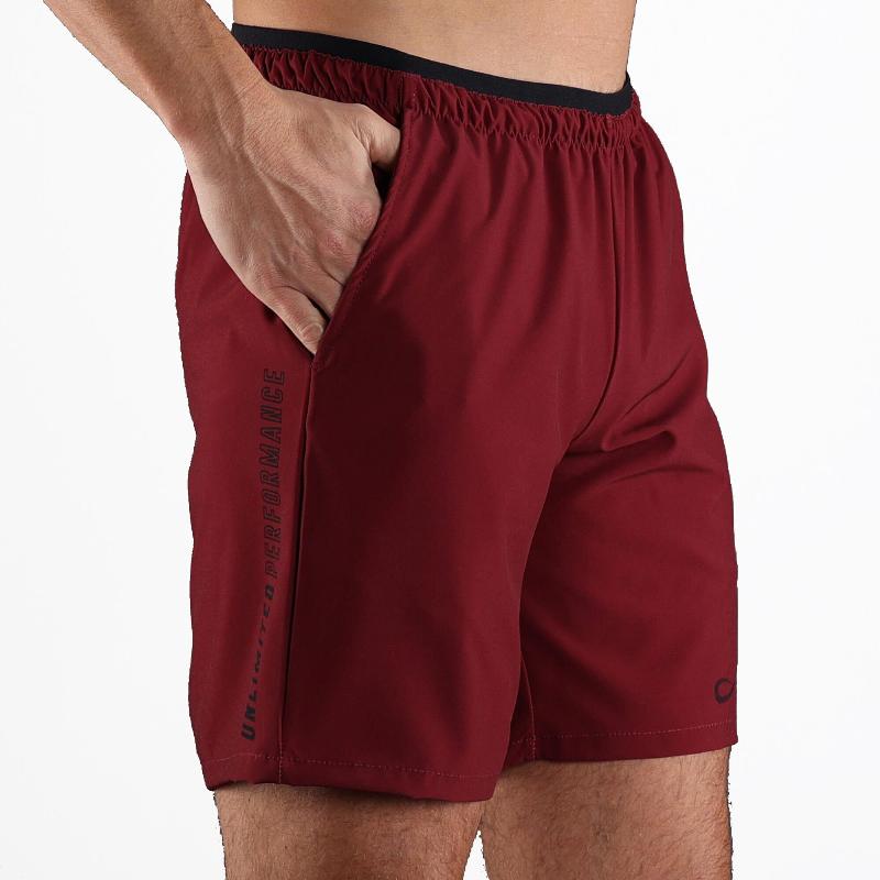 Short Endless Ace Flak Vino - Barata Oferta Outlet