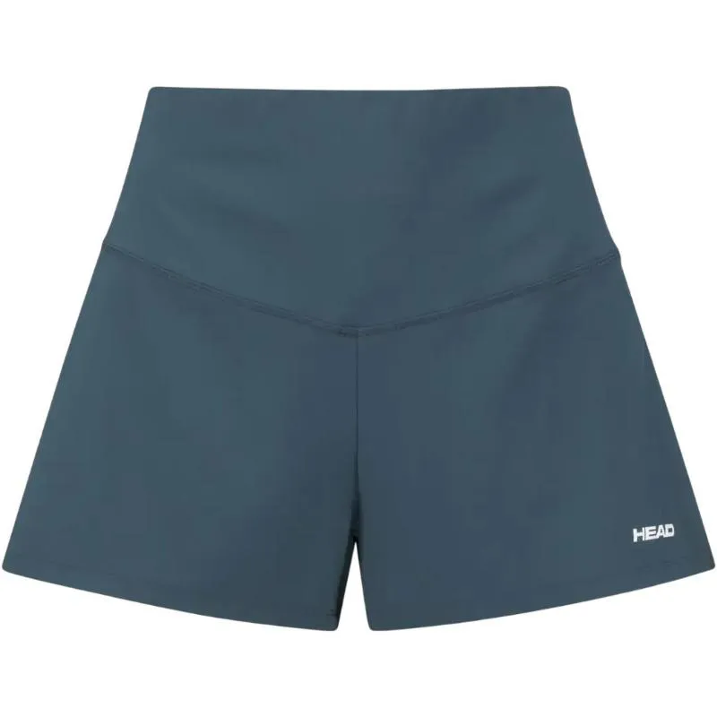 Short Head Dynamic Azul Marino Blanco Mujer