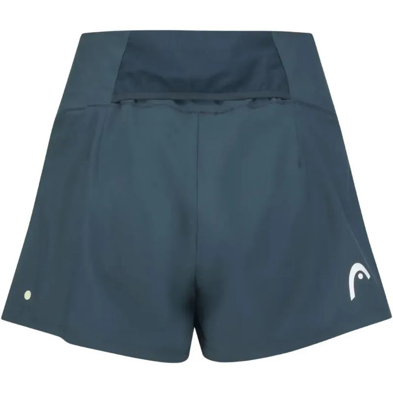 Short Head Dynamic Azul Marino Blanco Mujer