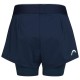 Short Head Dynamic Azul Oscuro Mujer - Barata Oferta Outlet