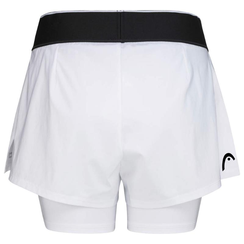 Short Head Dynamic Blanco Mujer - Barata Oferta Outlet