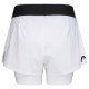 Short Head Dynamic Blanco Mujer - Barata Oferta Outlet