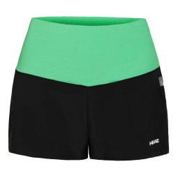 Short Head Dynamic Negro Verde Mujer