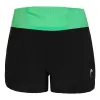 Short Head Dynamic Negro Verde Mujer