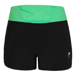 Short Head Dynamic Negro Verde Mujer