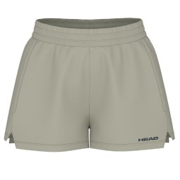 Women''s Head Play Light Grey Shorts