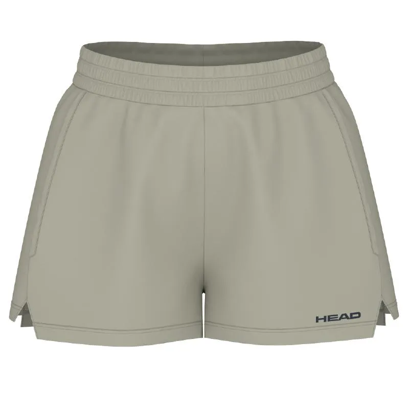 Women's Head Play Light Grey Shorts