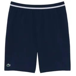 Short Lacoste Novak Djokovic Azul Marino Blanco