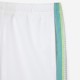 Short Lacoste Poliester Reciclado Blanco Verde - Barata Oferta Outlet