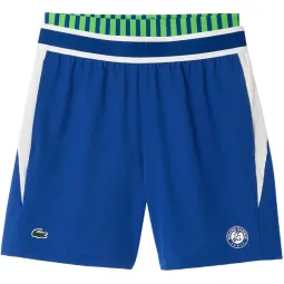 Lacoste Roland Garros Shorts Blue White Green